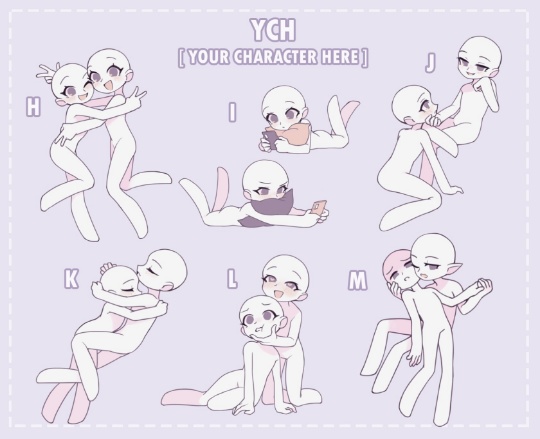 Customizable Character Commission / Kawaii Aesthetic / Custom Art / Premade / DIY / YCH