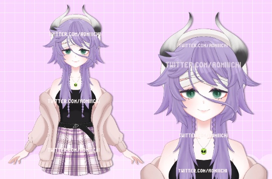 Custom Live2D Vtuber Model Commission Anime Character for VTube Sudio Prprlive Facerig Twitch YouTube