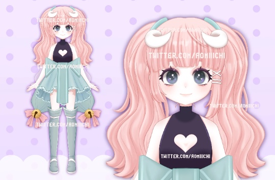 Custom Live2D Vtuber Model Commission Anime Character for VTube Sudio Prprlive Facerig Twitch YouTube