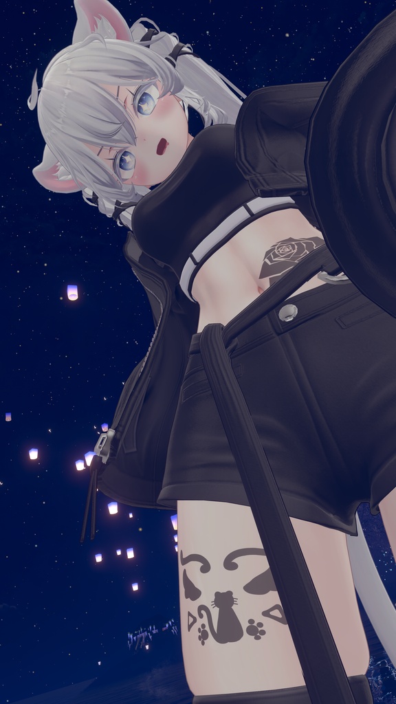 【VRC想定】タトゥデカールテクスチャ