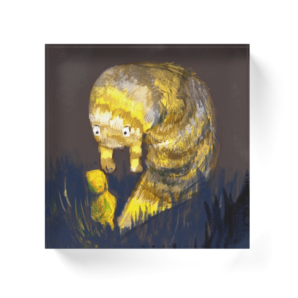 夜の方向 アクリルブロック