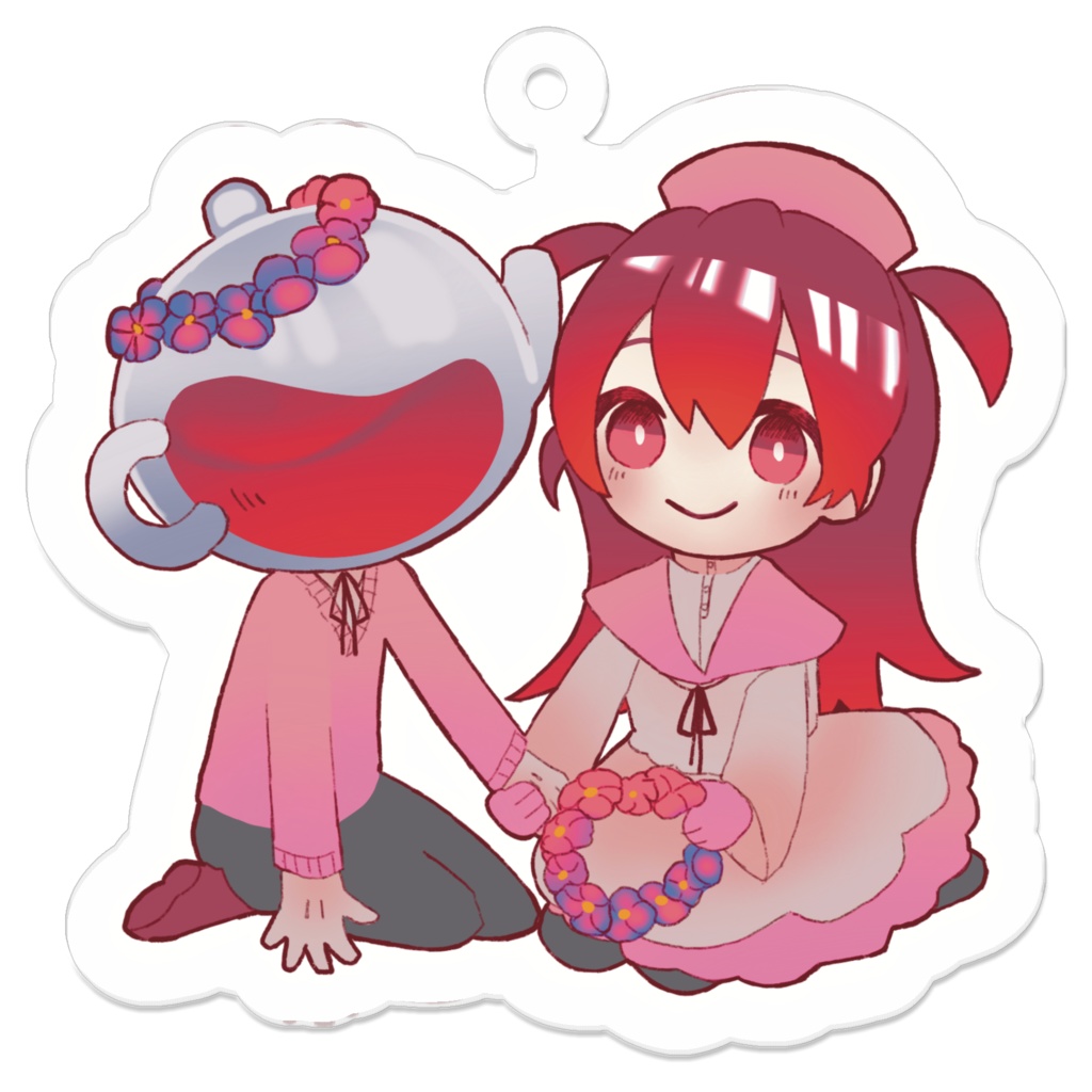 ティティとポッドのアクリルキーホルダー