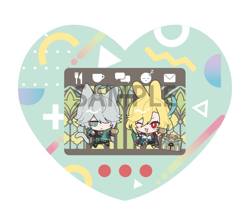 ルムメシャカシャカアクキー