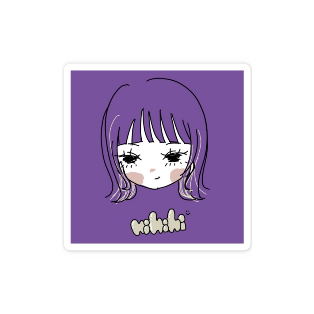 にひちゃん単品ステッカー(サインメッセージ無し)