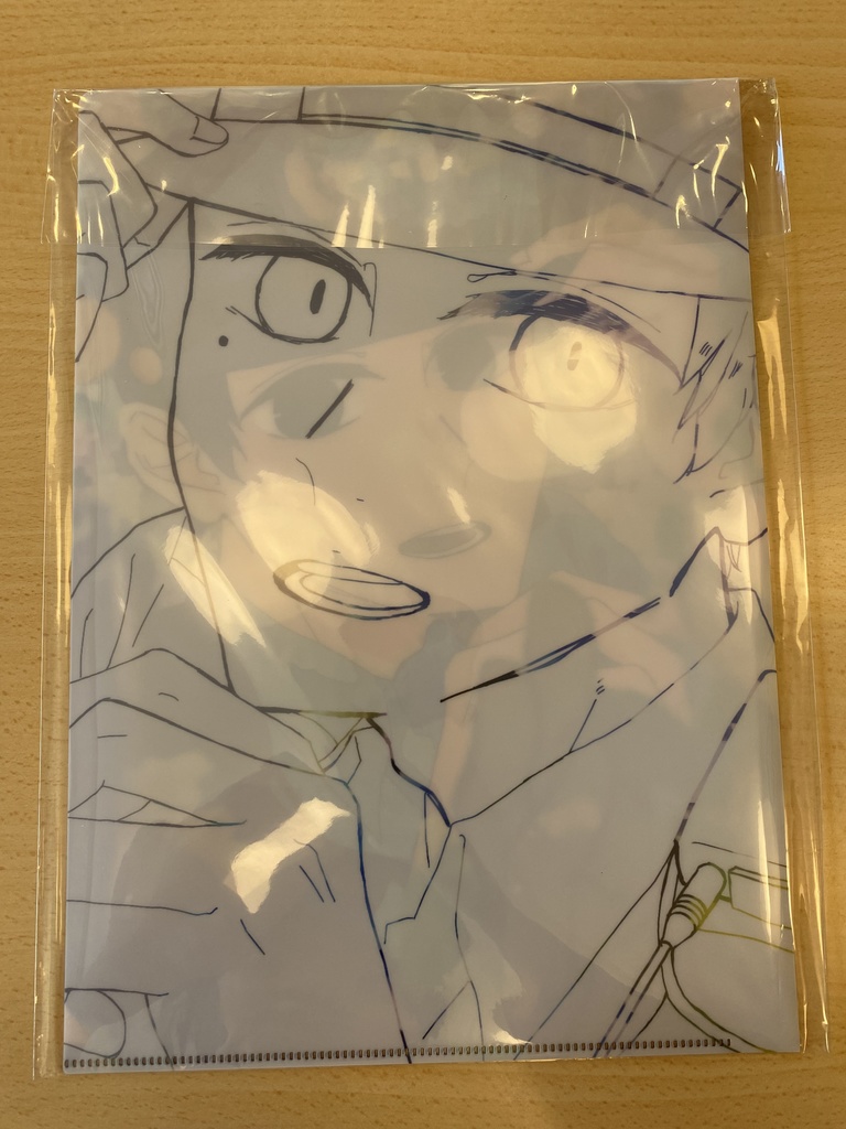 紫陽花のおとしもの A4クリアファイル