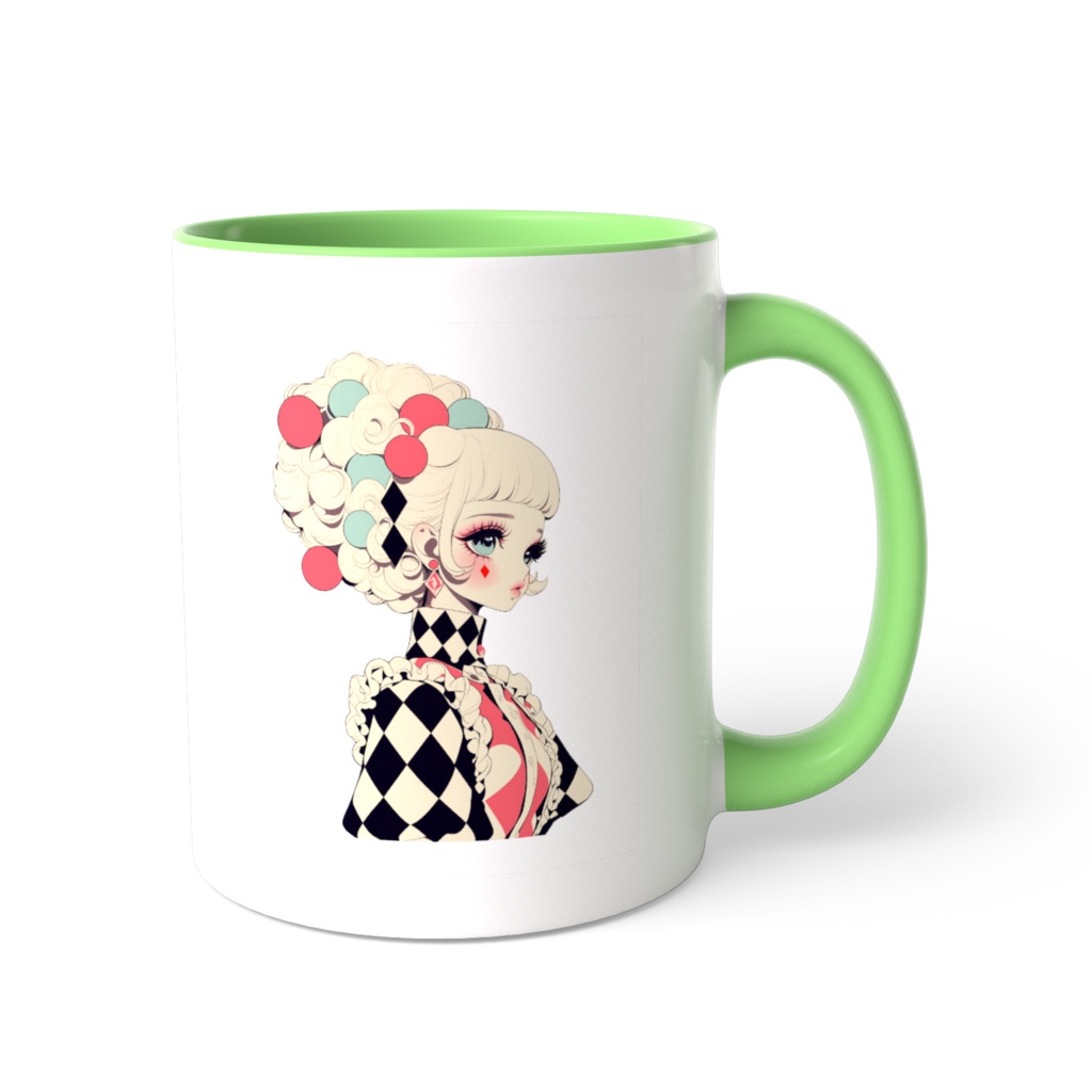 AfuaKitty ツートンカラーマグカップ（全6種）