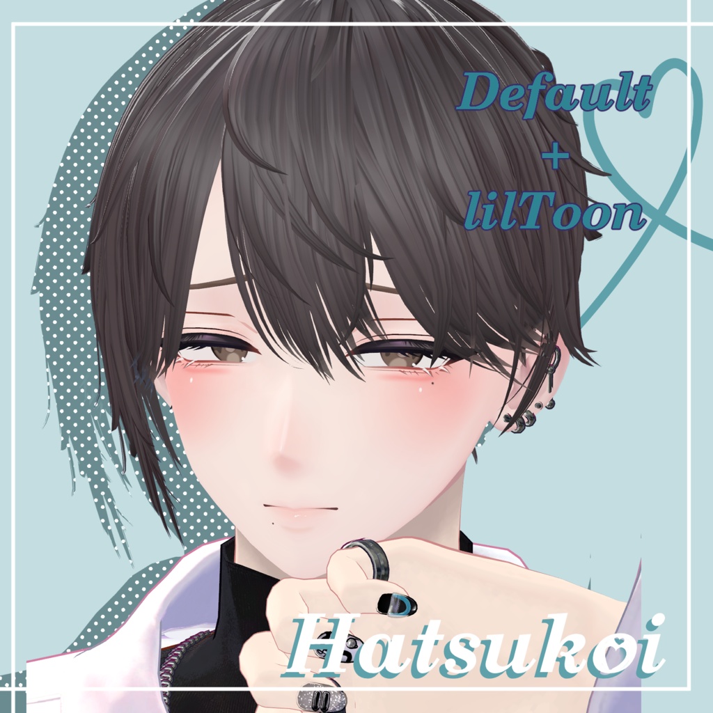 【5アバター対応】初恋メイク_maketexture【4K】