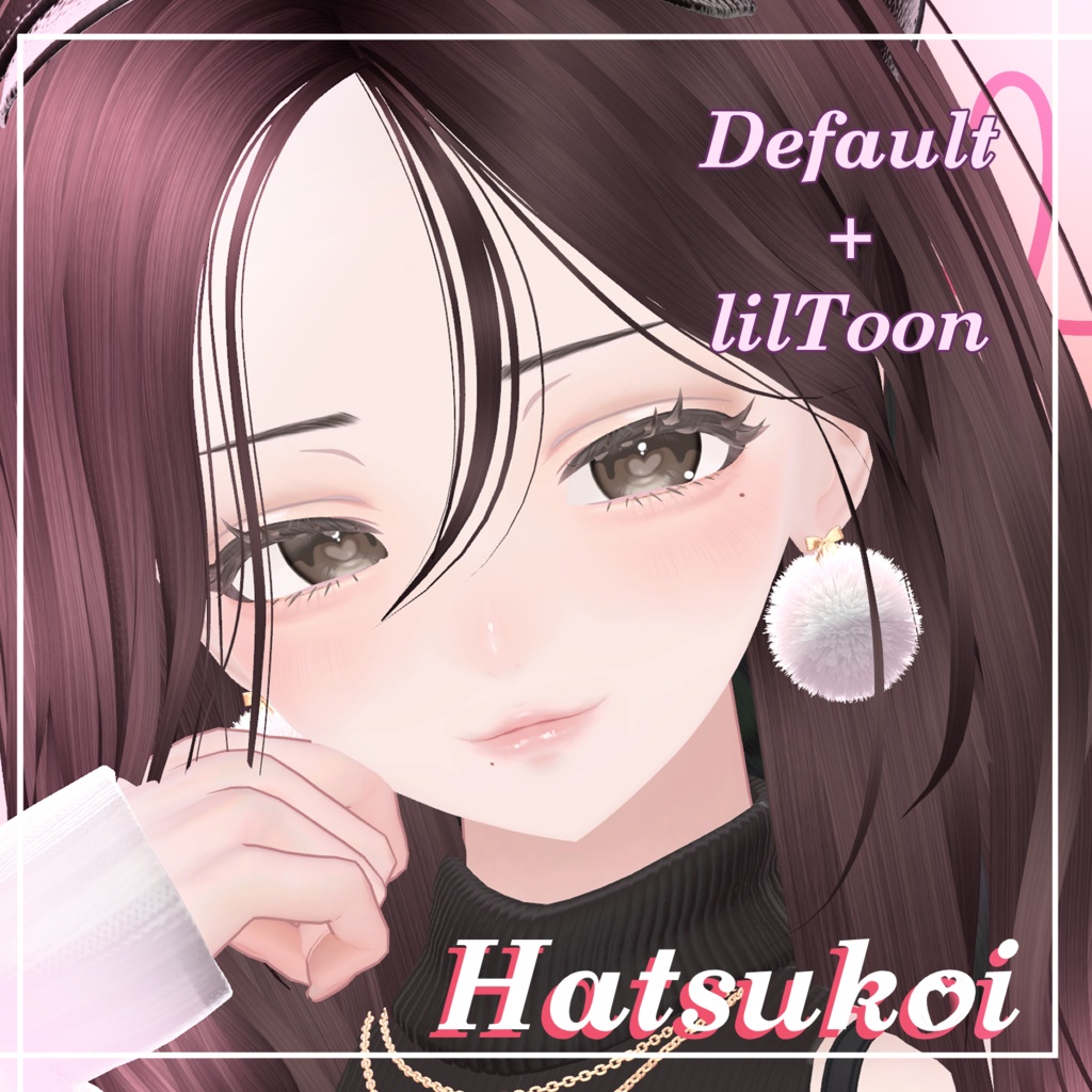 【2アバター対応】初恋メイク_maketexture【4K】