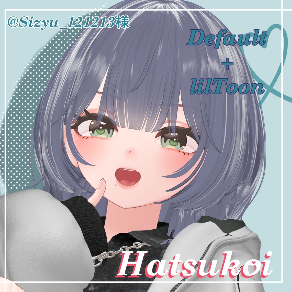 【3アバター対応】初恋メイク_maketexture【4K】