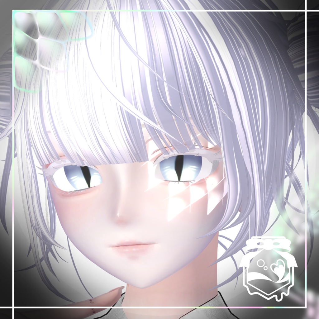 【ルミナ専用】白鱗【アイテクスチャ・鱗テクスチャpng&PSD】