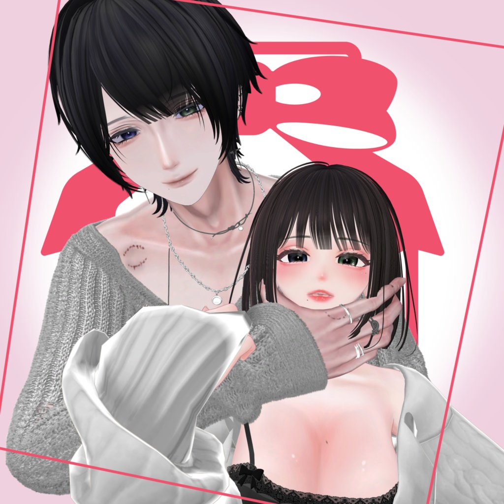 【VRCPause】なかよしhoney【VRC_4アバター対応】