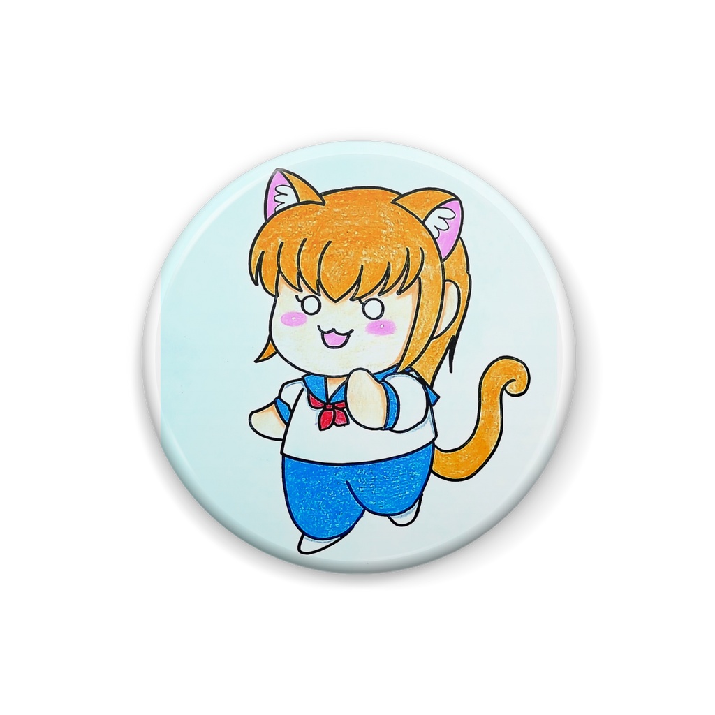 ミニマムジミ－ちゃん　缶バッジ