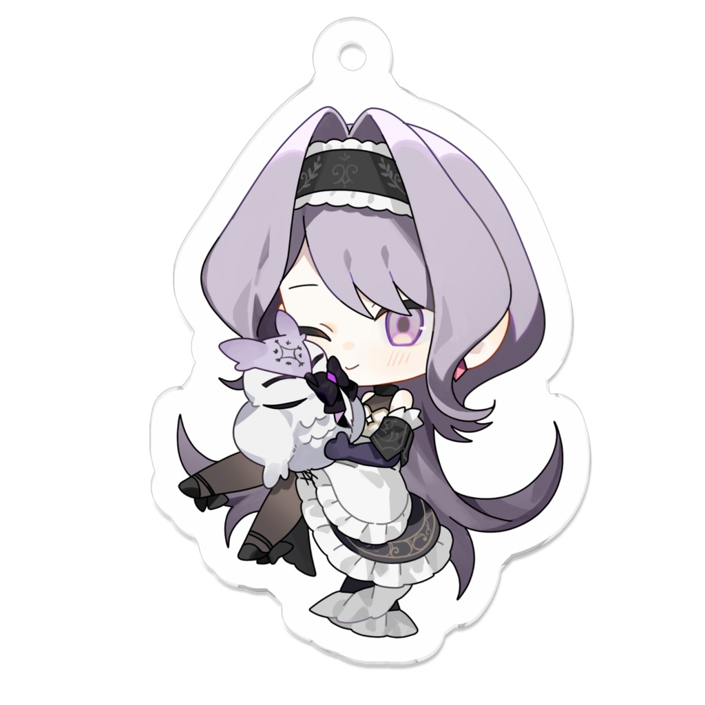 黒菊めゐ子ミニ(ぎゅー)アクキー