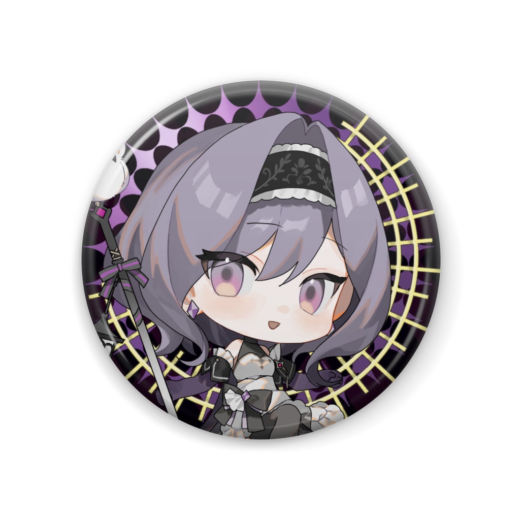 黒菊めゐ子ミニ缶バッジ