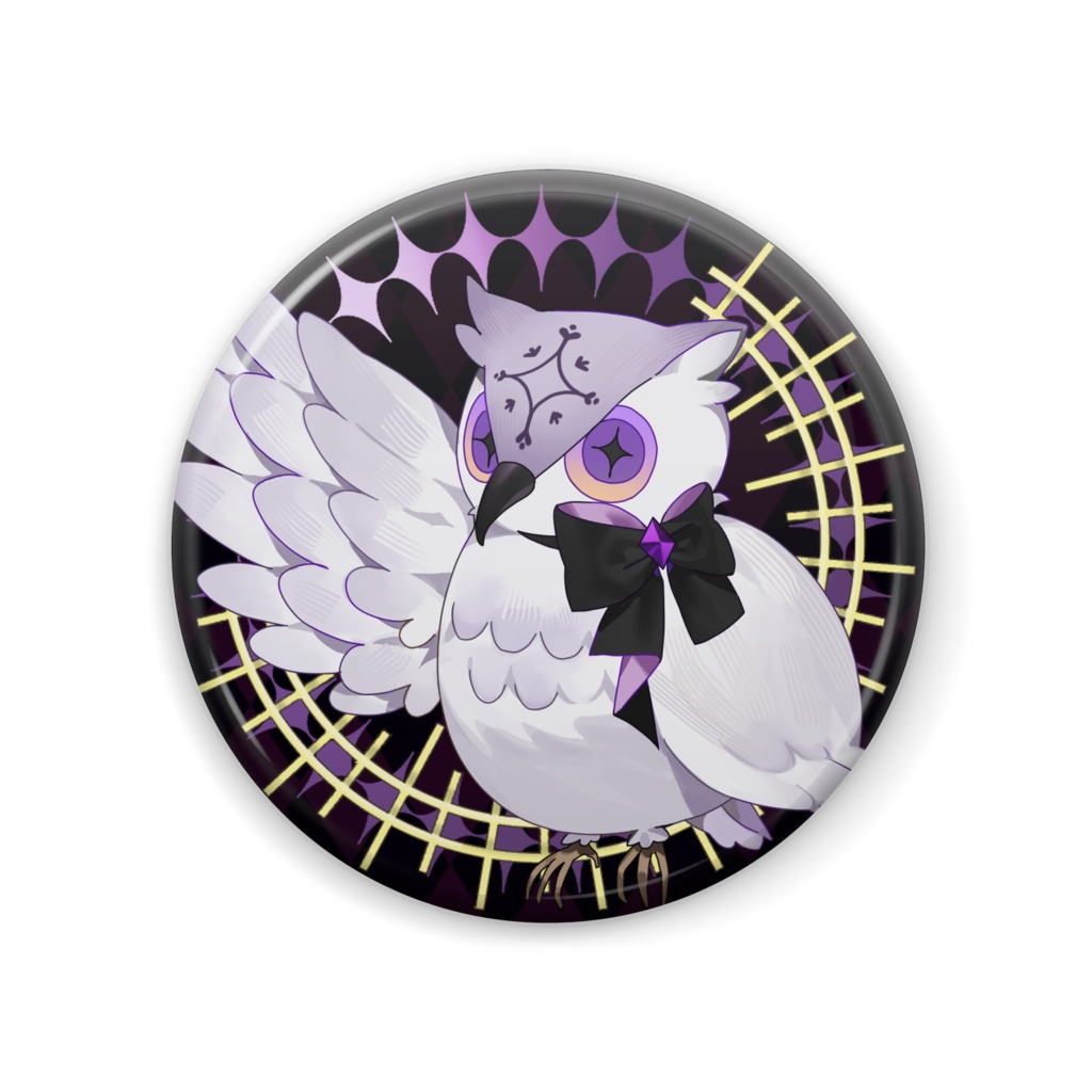 をもち(等身)缶バッジ