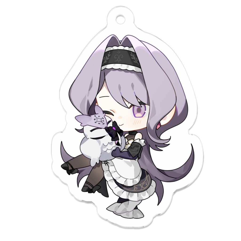 黒菊めゐ子&をもち(ぎゅー)アクキー