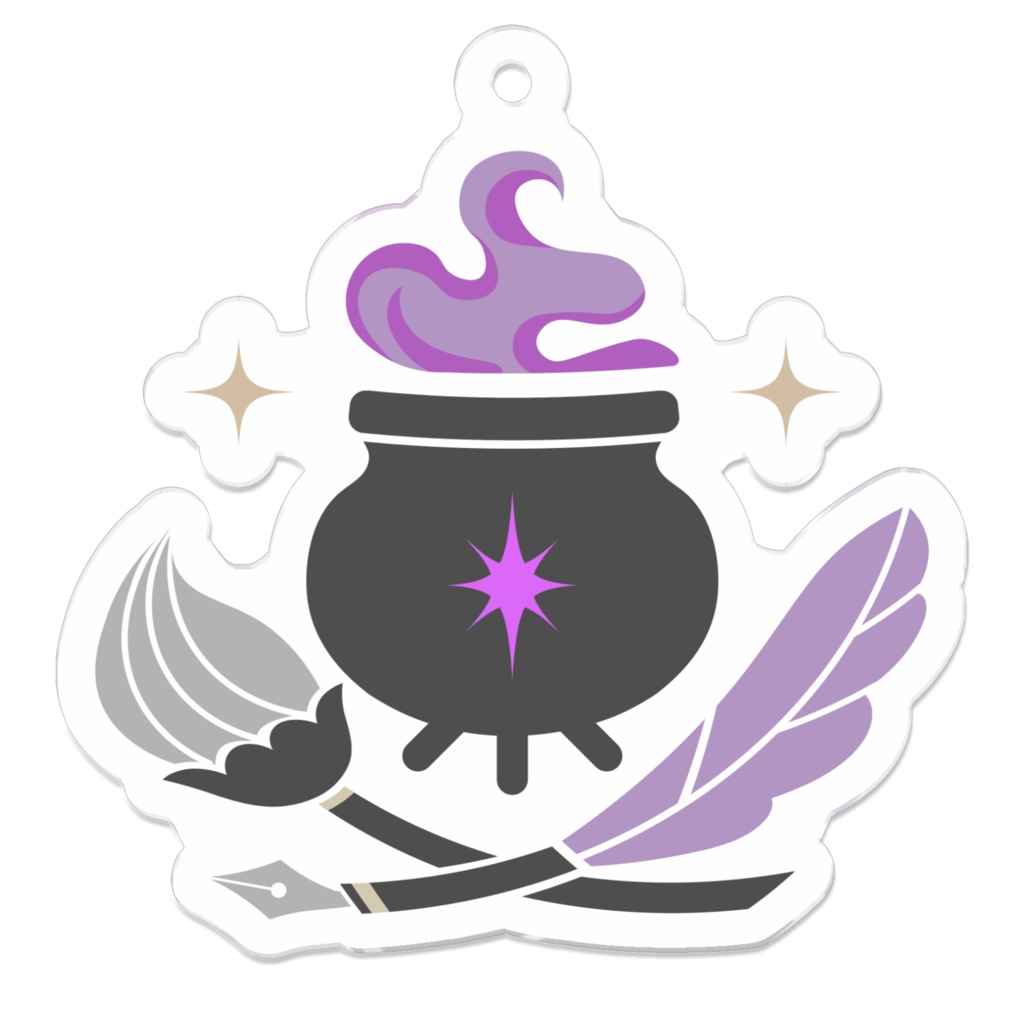 めゐ子シンボルロゴアクキー