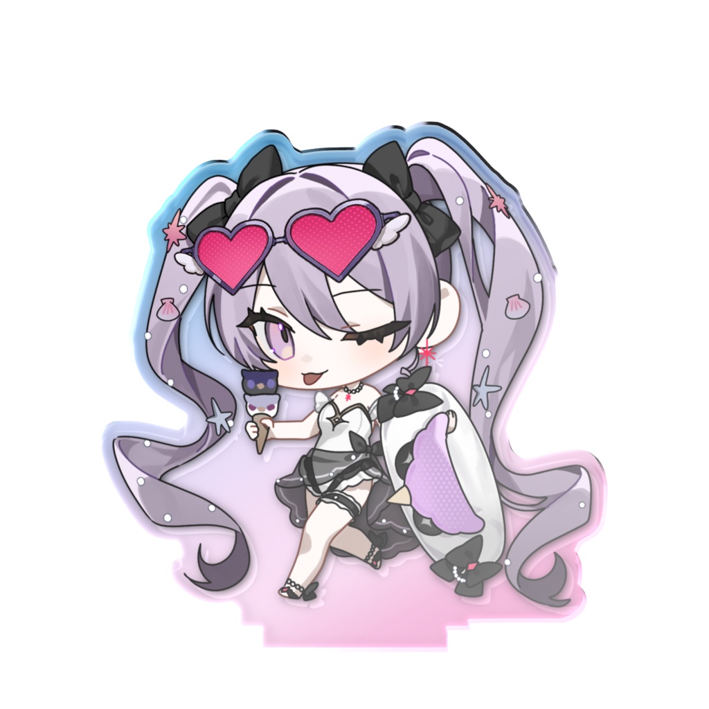 黒菊めゐ子(水着ミニ)アクスタ(オーロラ)