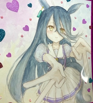 透明水彩 カフェちゃん