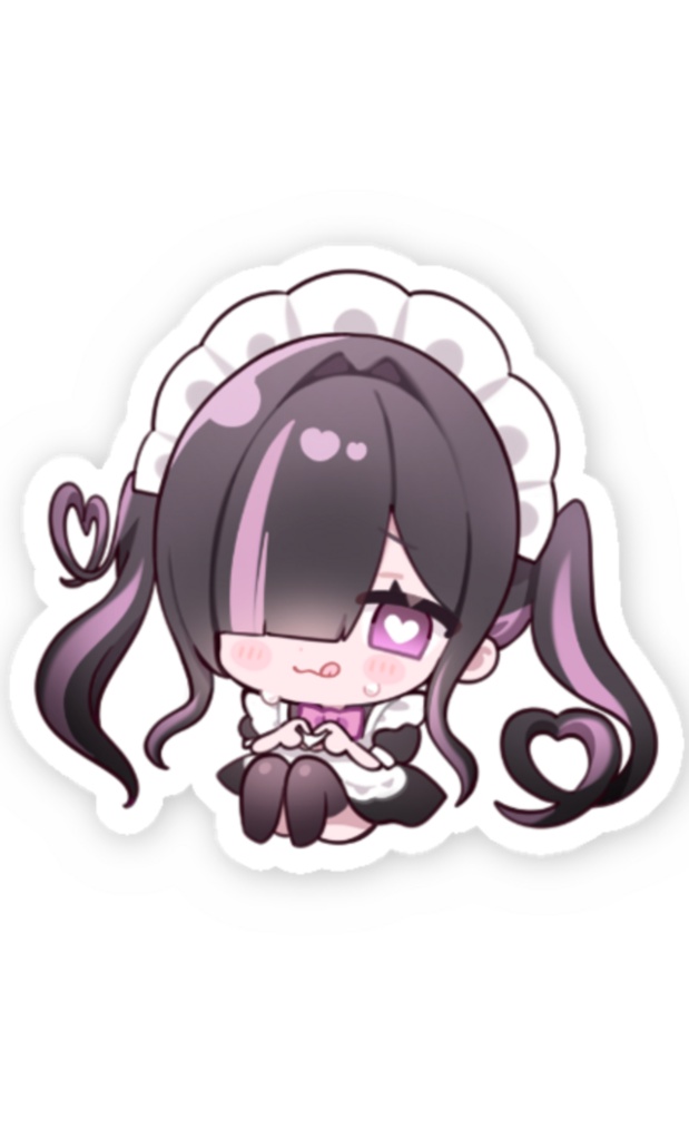 【生誕祭2026🎂】君のスマホに監禁して⛓️💖メイドちゆうスマホステッカー📱
