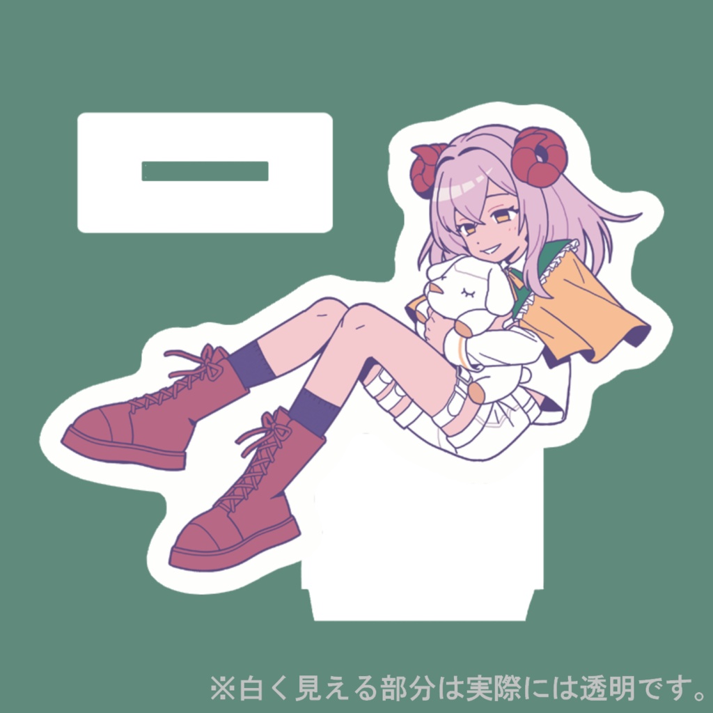 ひつじのまる はんじゅうのすがた アクリルスタンド