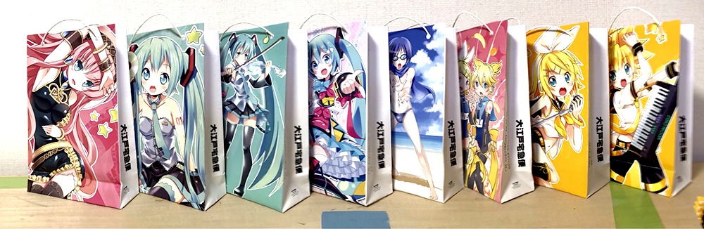 ボカロ 紙袋シリーズ ※ハンドメイド 手作り