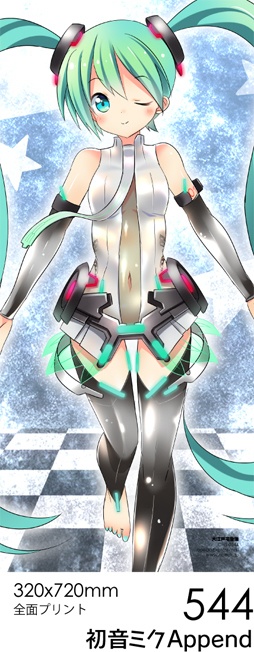 初音ミク フェイスタオルシリーズ:腋ミク/550 10th/578 Append/544 V3/439 V4X/569 NT/633
