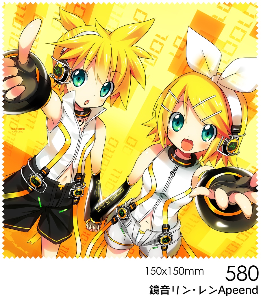 鏡音リン・レン のメガネ拭きシリーズ /70N /460 /547 /580 /628