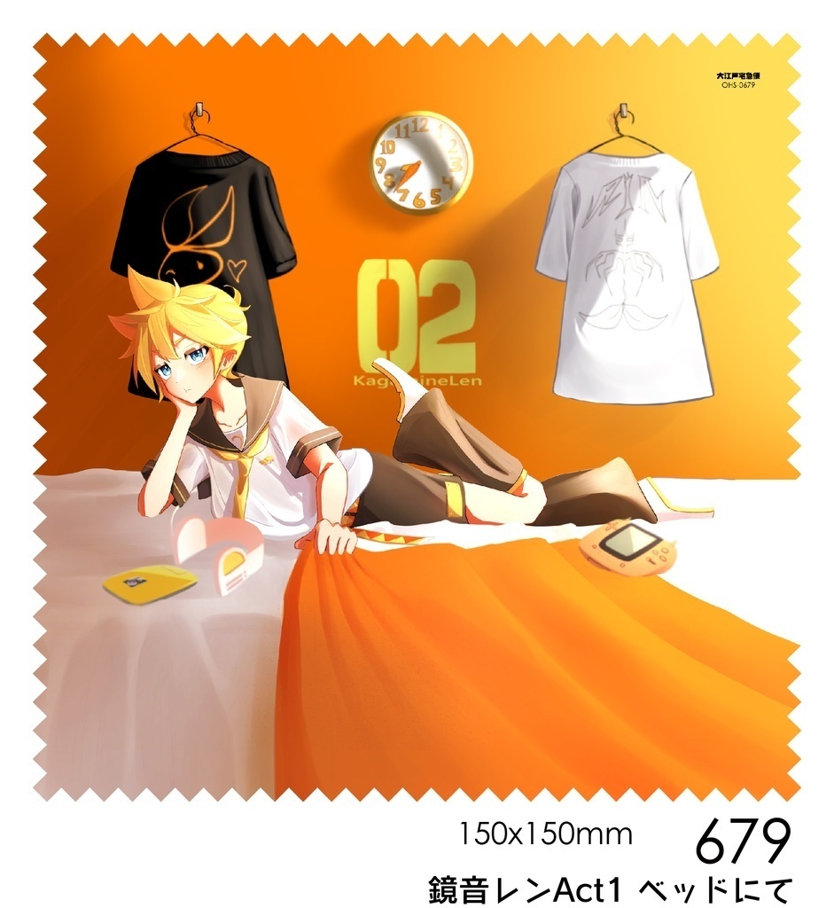 鏡音リン・レン のメガネ拭きシリーズ /70N /460 /547 /580 /628