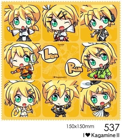 鏡音リンと鏡音レン メガネ拭きシリーズ /537 /570 /571 /311