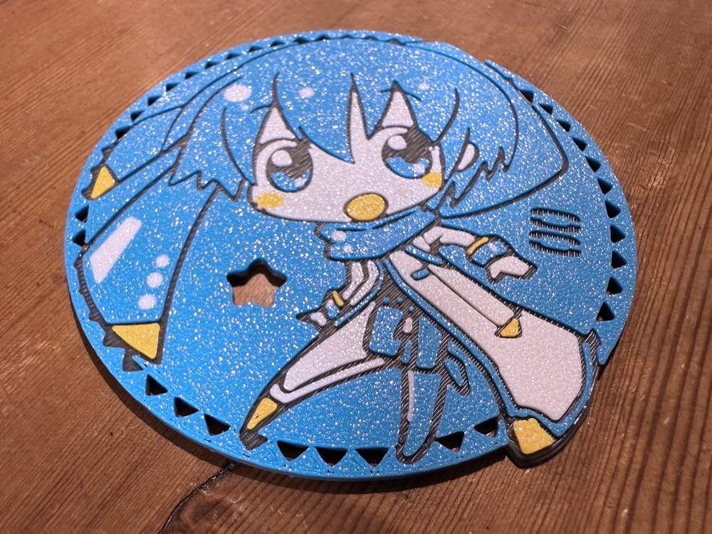 3Dプリンターシリーズ 初音ミク、鏡音リン、鏡音レン、KAITO / 681 . 682 . 683 , 685