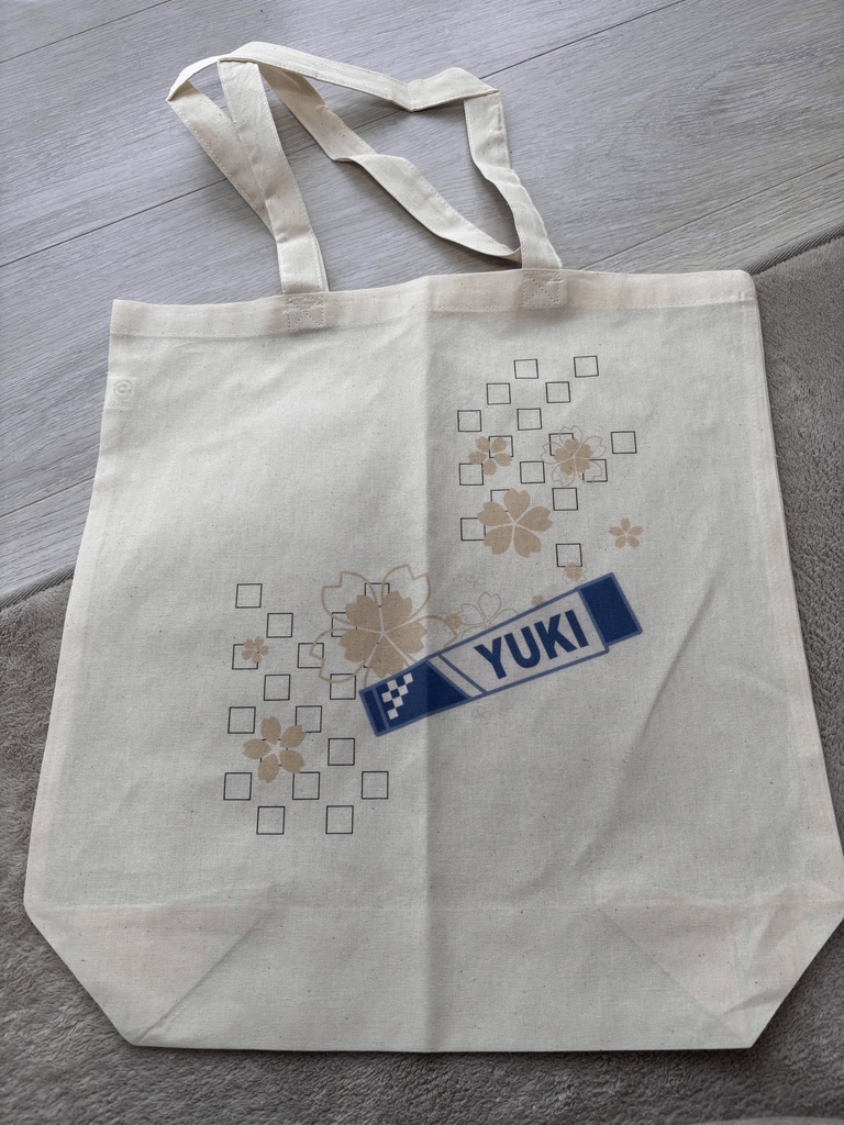 雪イメージエコバッグ