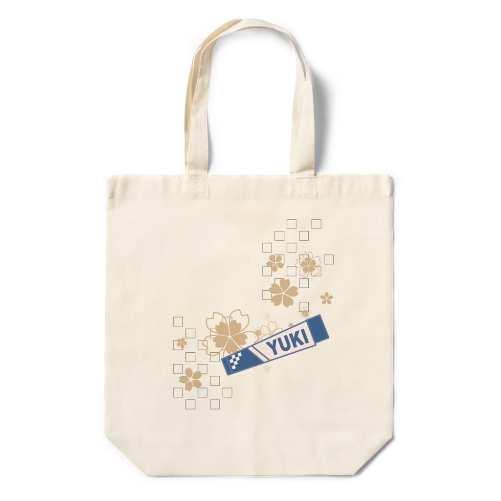 雪イメージエコバッグ