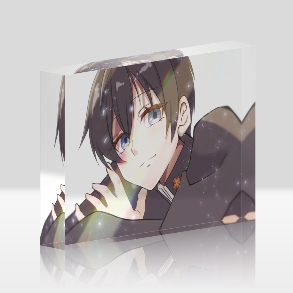 雪アクリルブロック