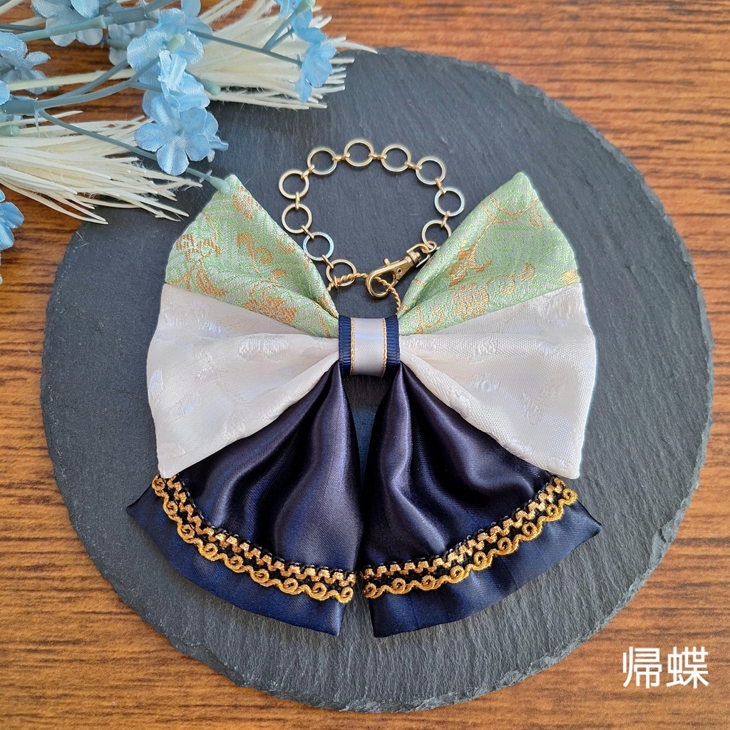 リボンバッグチャーム