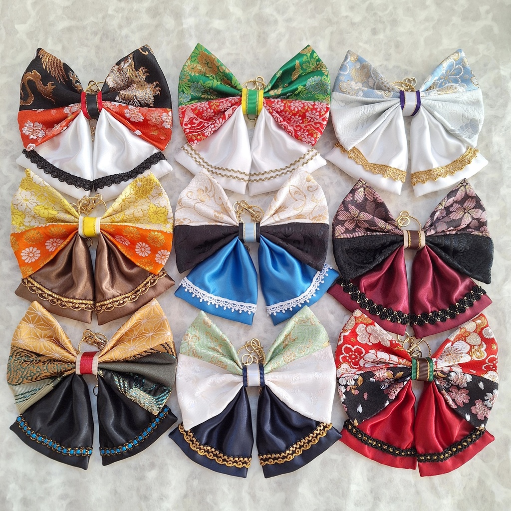 リボンバッグチャーム