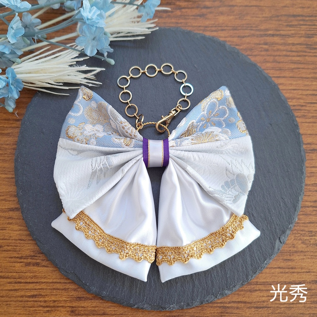 リボンバッグチャーム