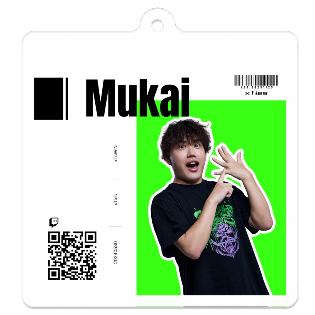 アクリルキーホルダー [Mukai]