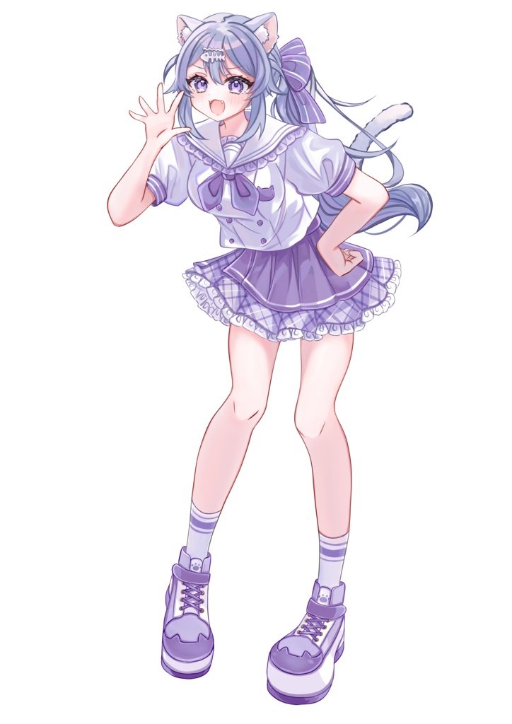 くりあ3期生 猫ノ葉りと(新衣装版)　アクリルスタンド