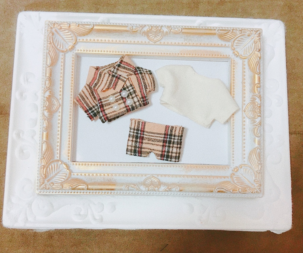 秋服 チェックコート3点セット 【再販2回目】