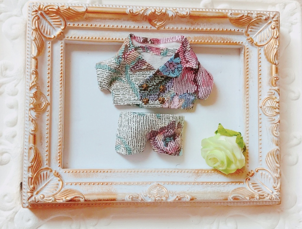 冬薔薇のスーツとワンピースセット