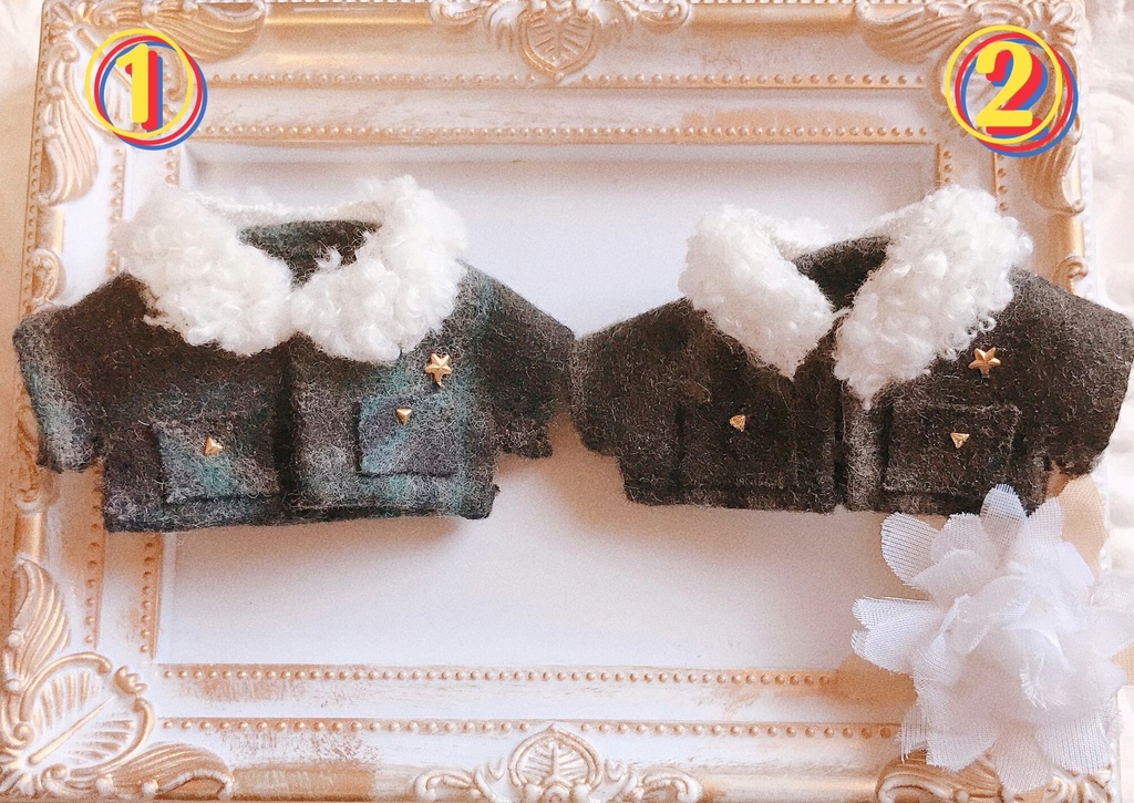 フリース素材のあたたかジャケット【再追加しました】