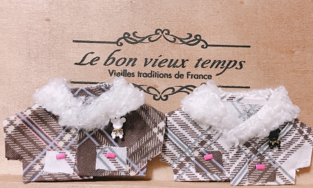 10、12cm用　クマちゃんジャケット