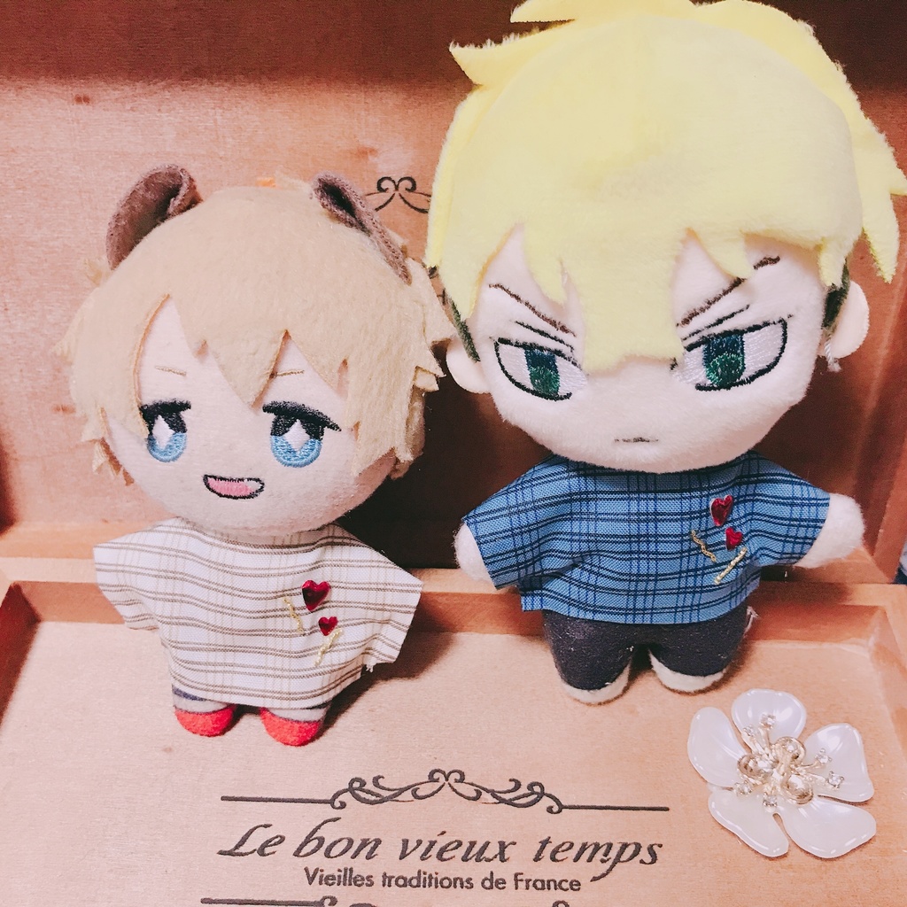 10、12cm ストライプハートシャツ