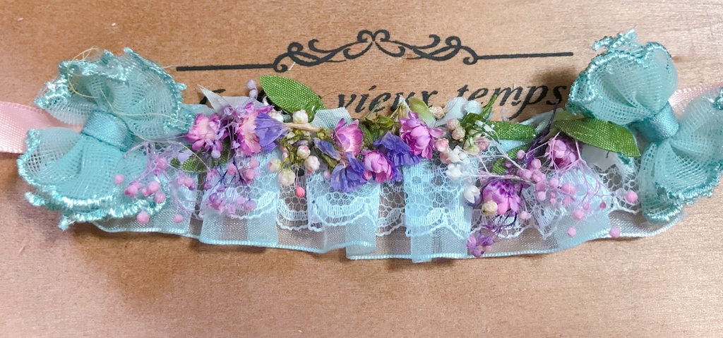 花飾りヘッドドレス（10、12cm用）