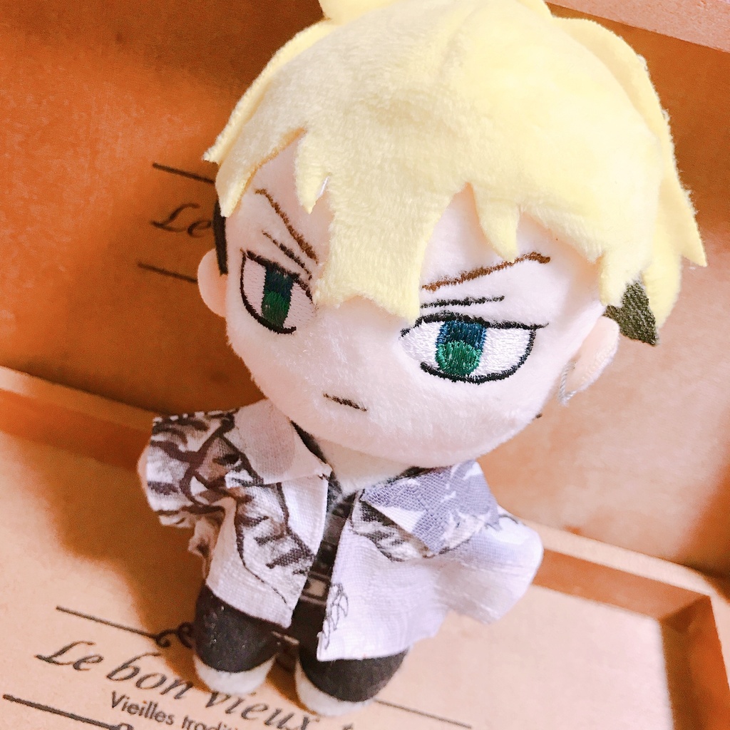 ホワイトタイガーシャツ(10、12cmぬいちゃん用)