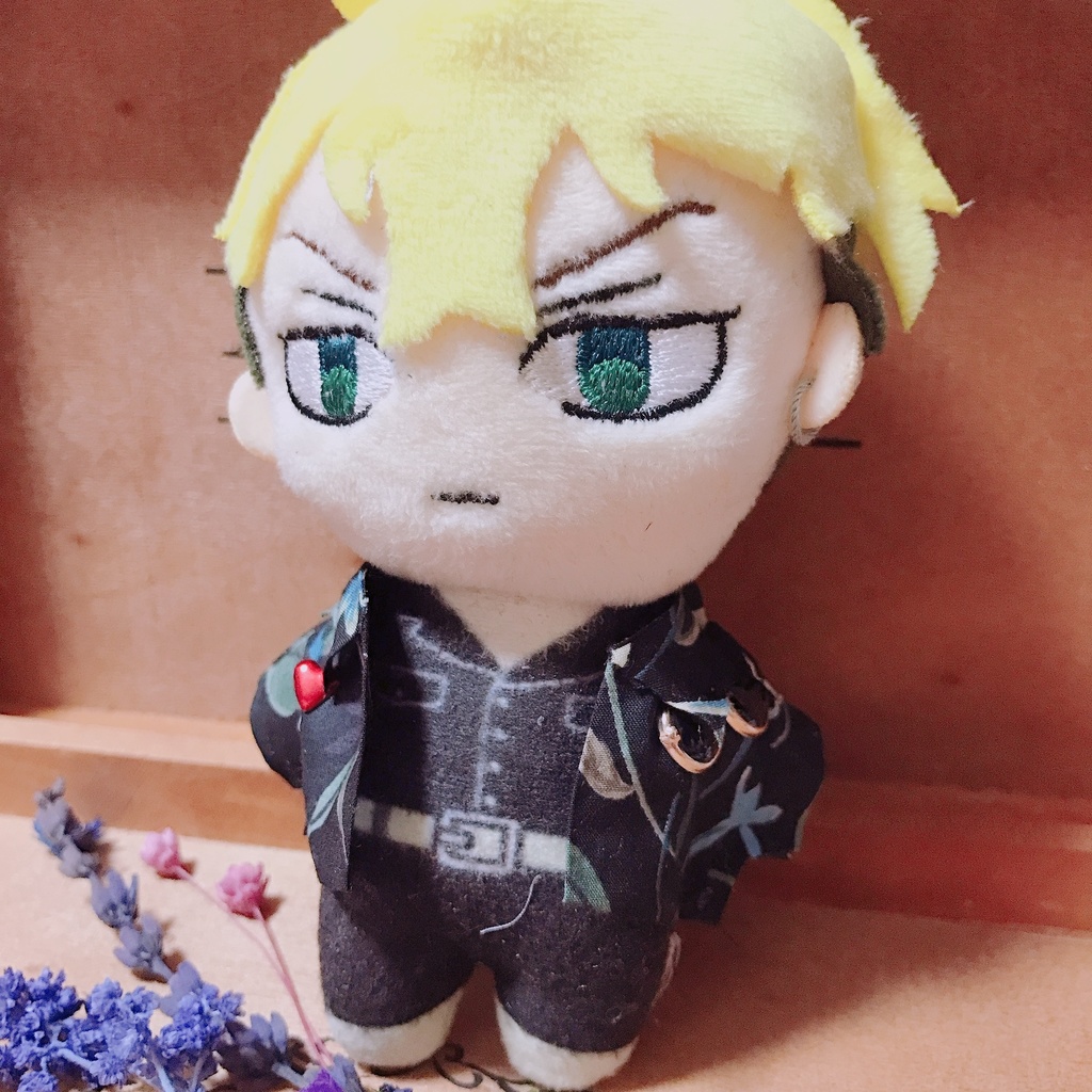 (再入荷)うきうきサングラスシャツ(10、12cmぬいちゃん用)