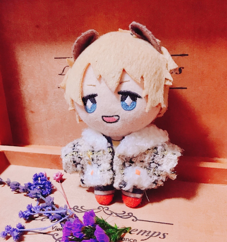 ハデふわコート（10、12cmぬいちゃん用）