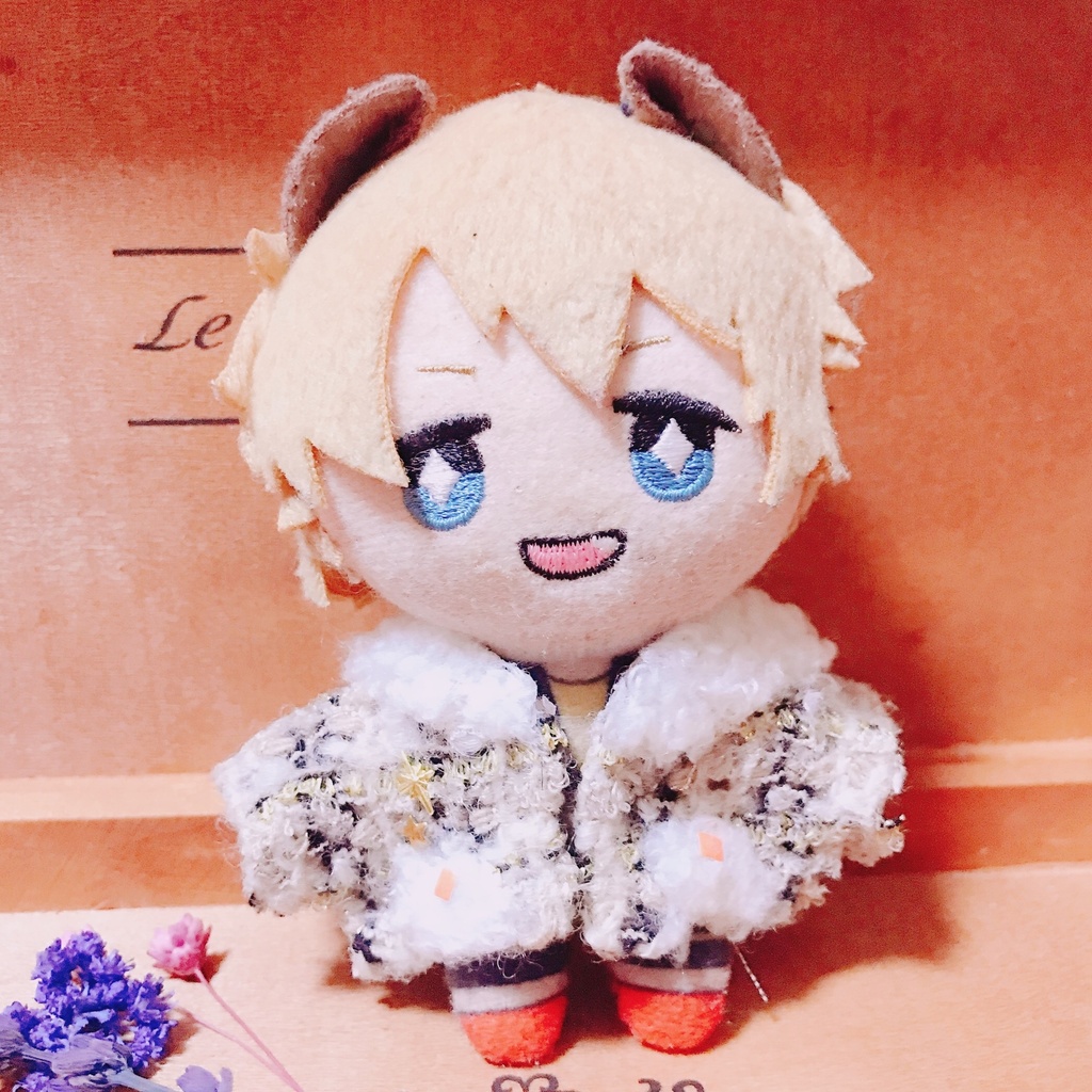 ハデふわコート(10、12cmぬいちゃん用)