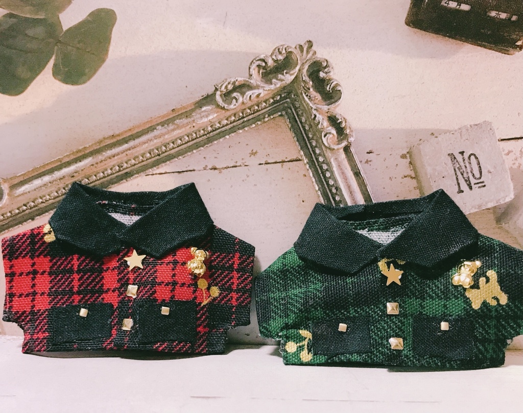 春咲きチェックジャケット